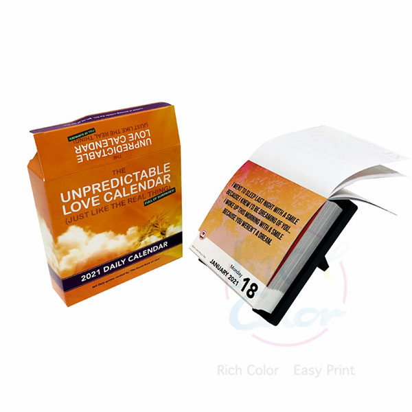 Apa sing Ndadekake 365 Dina Page-A-Day Tear-Off Calendar Printing Pilihan Cerdas kanggo Bisnis?